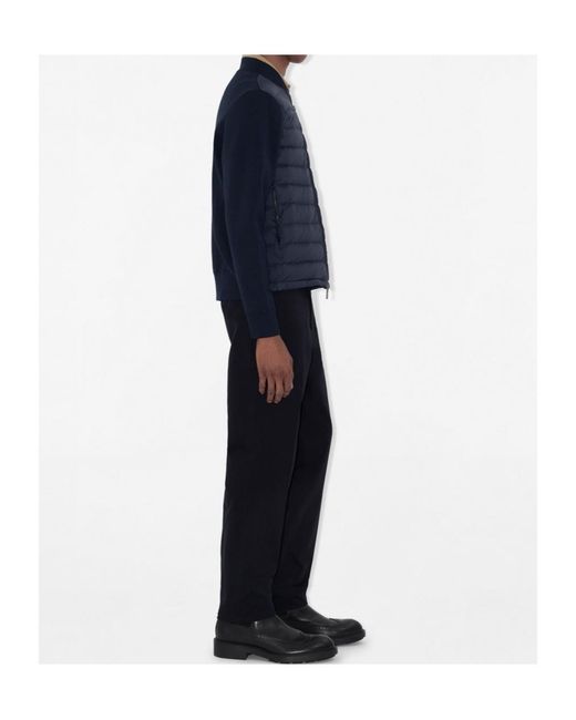 Burberry Blue Cotton Chinos for men