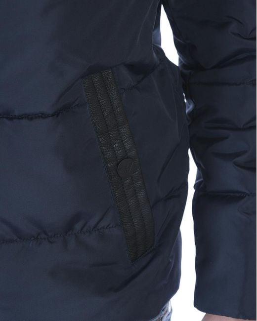 EA7 Blue Logo Casual Jacket for men