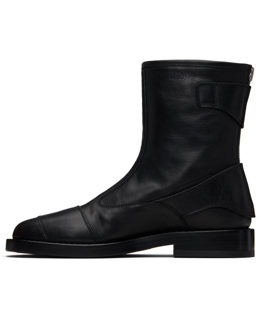 Ann Demeulemeester Black Eero Ankle Boots for men