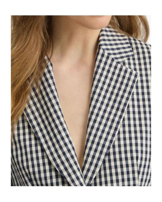 Liu Jo Blue Single Breasted Blazer