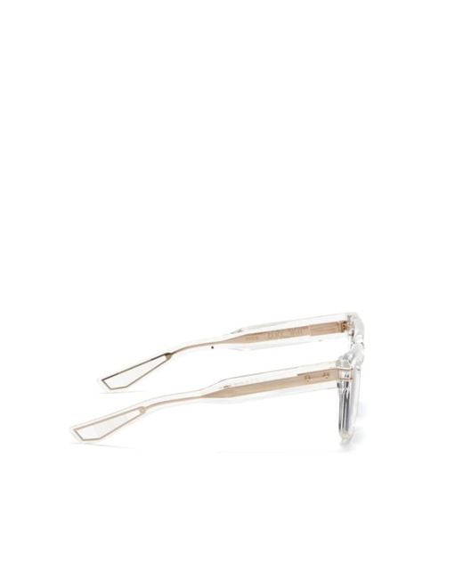 Akoni Blue Geometric Sunglasses for men