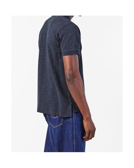 Vivienne Westwood Blue Short-Sleeved Polo Shirt for men