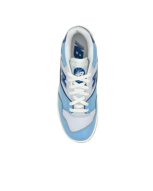 New Balance Blue 550 Lace-Up Sneakers