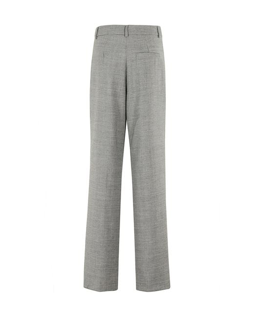 Semicouture Gray Jodi Trousers