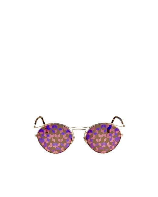 Dior Pink Animal Print Sunglasses
