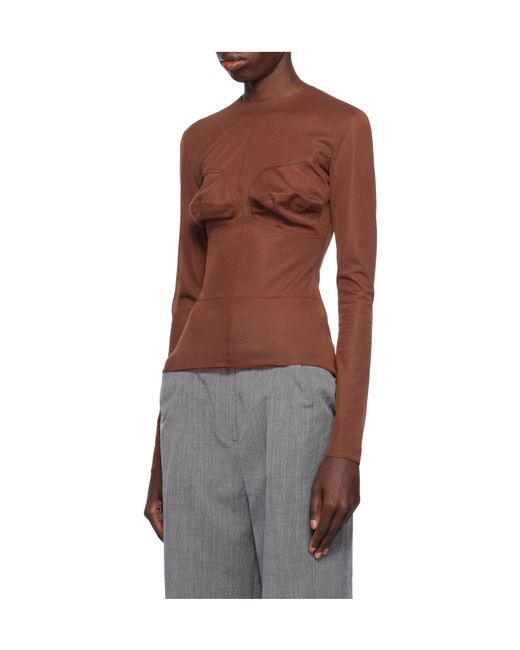 Pushbutton Purple Dummy Shaped Mesh Top