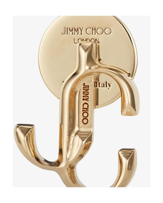 Jimmy Choo White Jc Pearl Earring