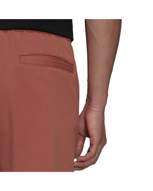 Adidas Originals Red Simple Sweatpants for men