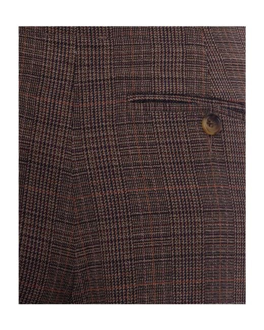 Liu Jo Brown Straight Trousers