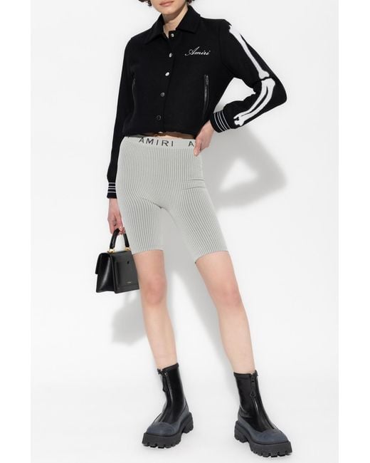 Amiri Black Lapel Jacket