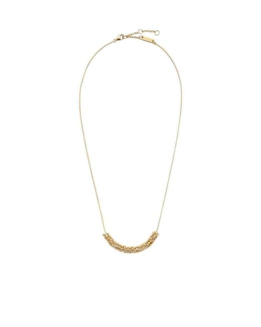 Bottega Veneta White Bubble Necklace
