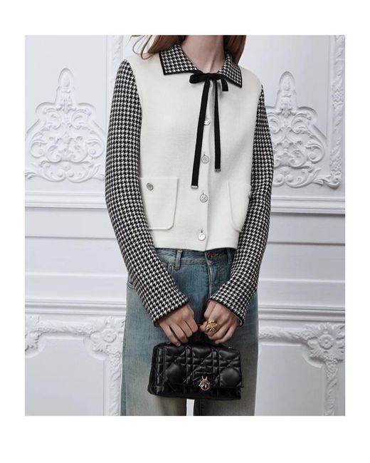 Dior Blue Long-Sleeved Casual Jacket