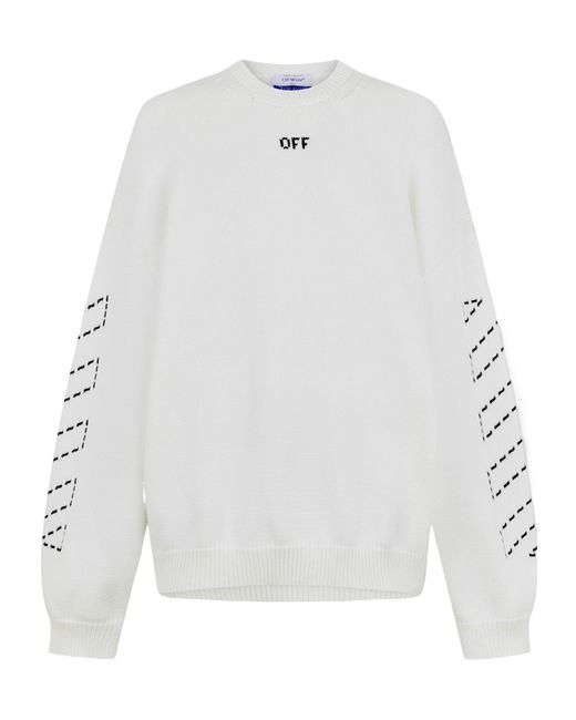 Off-White c/o Virgil Abloh White Arrows Crew Neck Sweatshirt for men