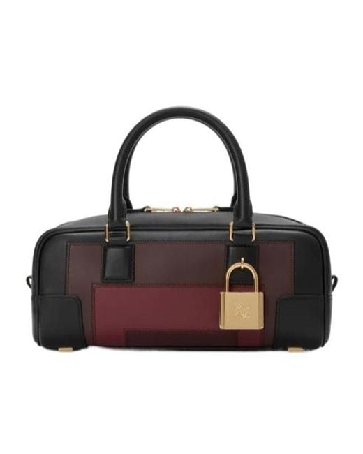 Loewe Brown Amazona 23 Cropped Handbag