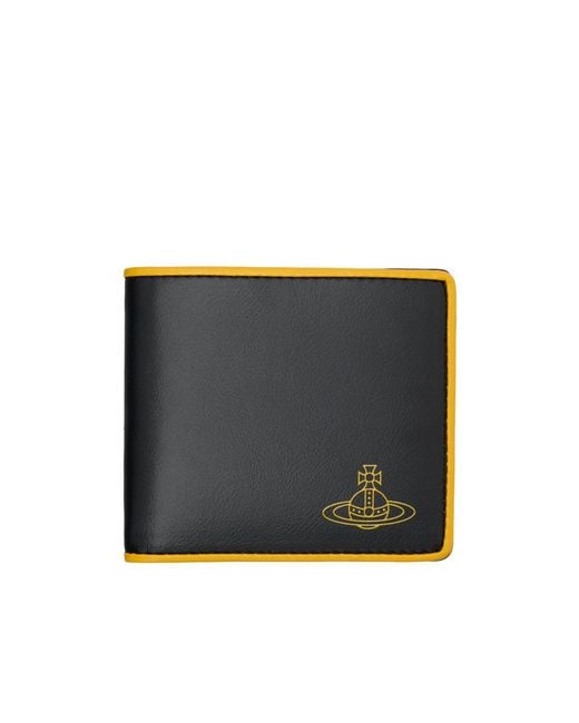 Vivienne Westwood Black Billfold Wallet for men