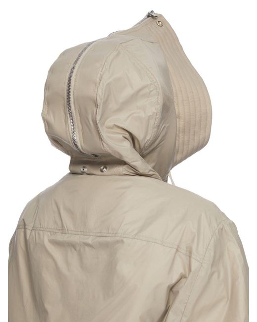 Rick Owens Gray Alice Parka Jacket