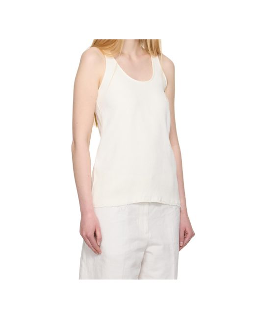 Totême  White Textured Top