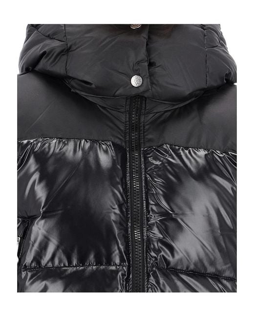 Pyrenex Black Hooded Down Jacket