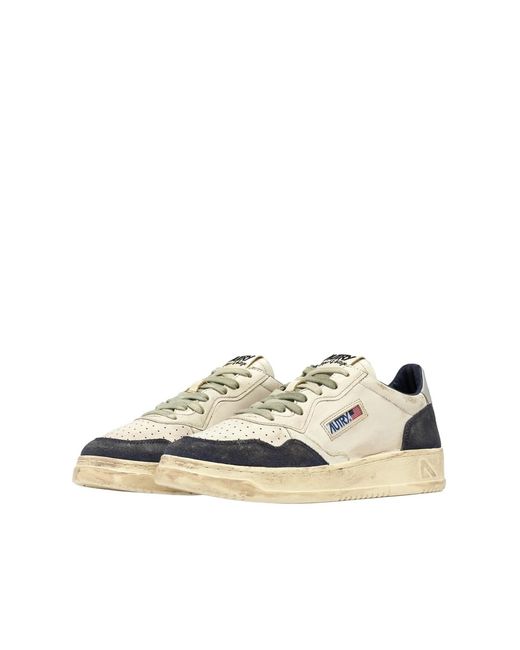 Autry Multicolor Medalist Super Vintage Low-Top Sneakers for men