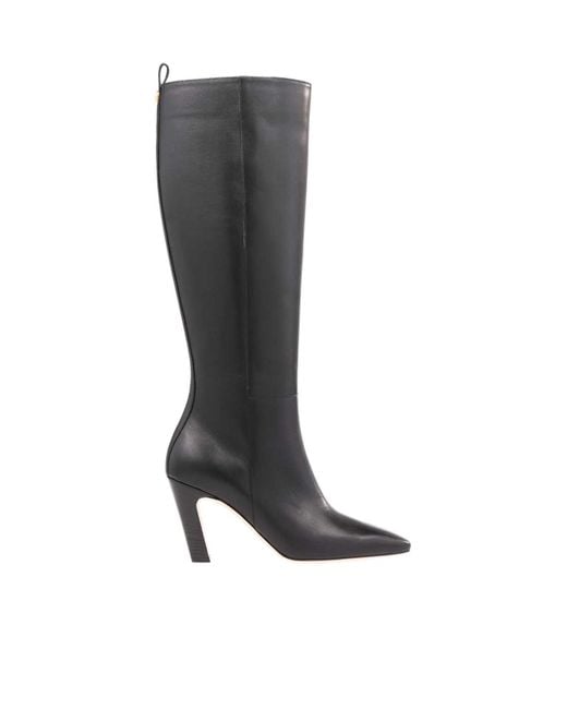 Bally Black Logo Boots