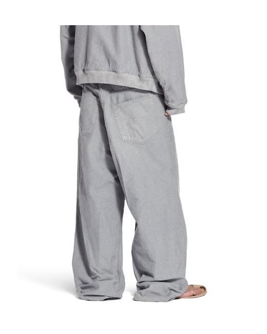 Balenciaga Gray Trompe L'Oeil Sweatpants for men