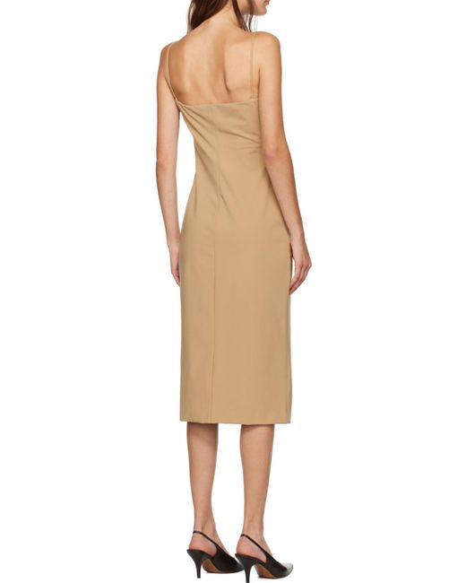The Row Natural Haku Sleeveless Dress