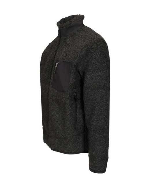Polo Ralph Lauren Black Pony Embroidered Zip-Up Jacket for men