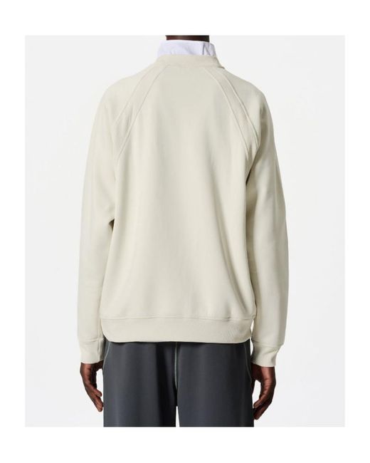 Goldwin White Gramia Wf Pullover for men