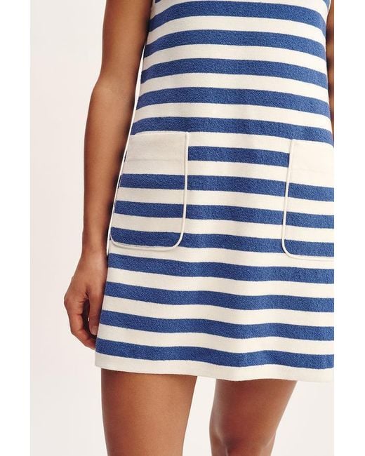 Posse Blue Striped Dress