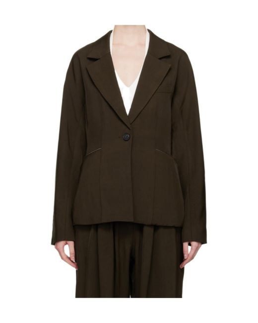 Co. Black Button Blazer