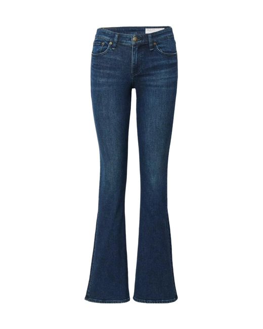 Rag & Bone Blue Belt Loop Jeans