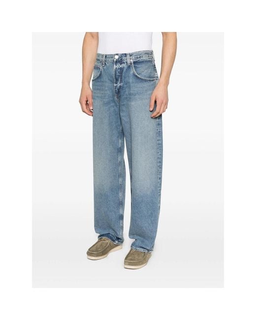 Agolde Blue Fusion Relaxed Jeans for men