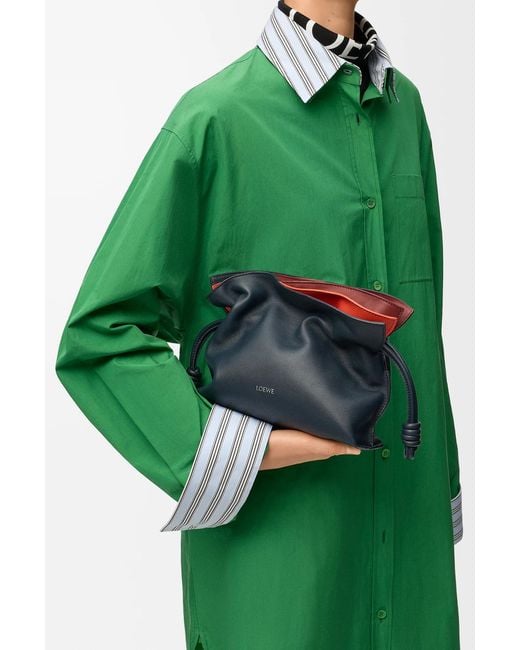 Loewe Blue Drawstring Shoulder Bag