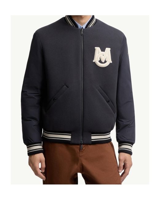 Moncler Blue Vennes Reversible Jacket for men