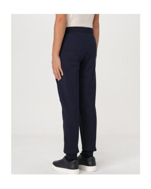 EA7 Blue Drawstring Sweatpants for men