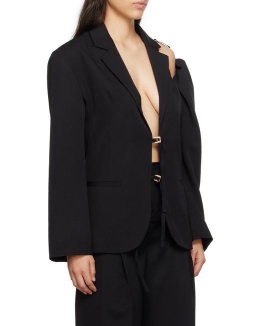 Jacquemus Black La Veste Galliga Jacket