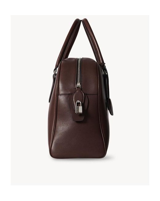 The Row Brown Double-Handle Handbag