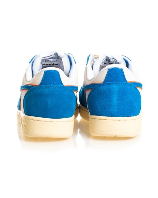 Diadora Blue Logo Low Upper Board Shoes for men