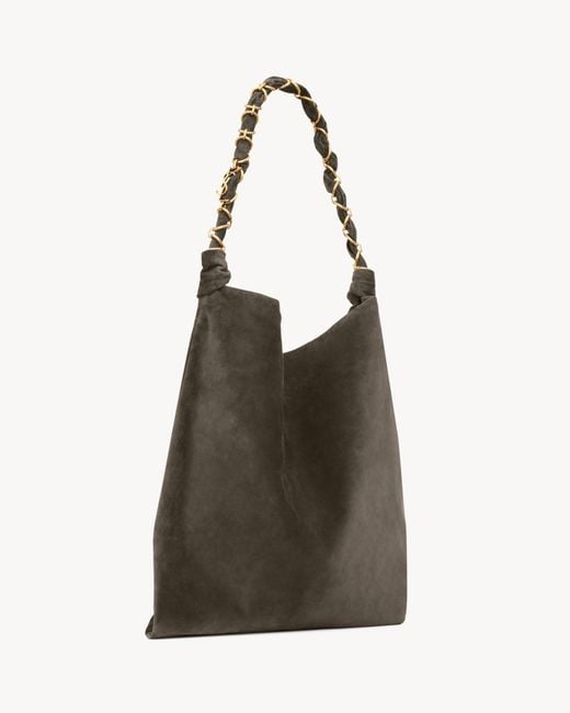 Saint Laurent Brown Amalia Shoulder Bag
