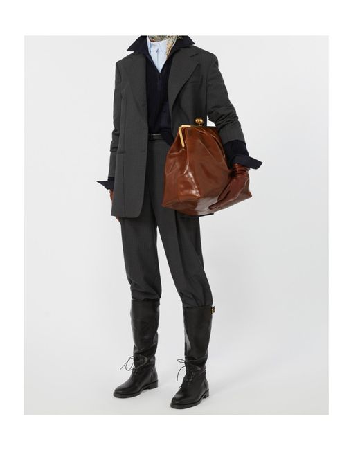 Weekend by Maxmara Black Edmea Single-Breasted Blazer
