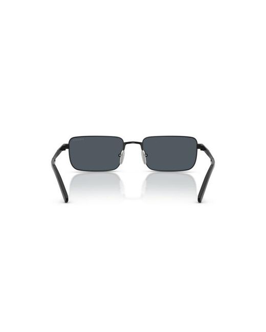 Prada White Rectangle Sunglasses for men