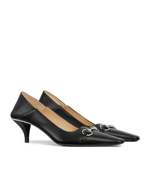 Gucci Black Vittoria Pumps