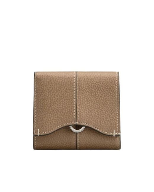 Tod's Brown Logo Wallet