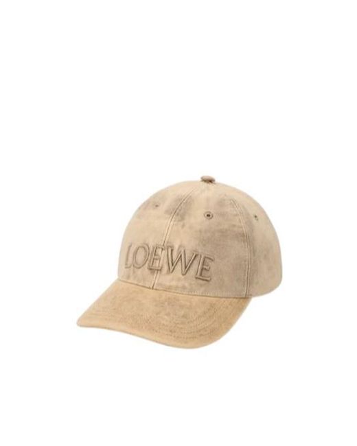 Loewe Natural Logo Embroidered Baseball Cap