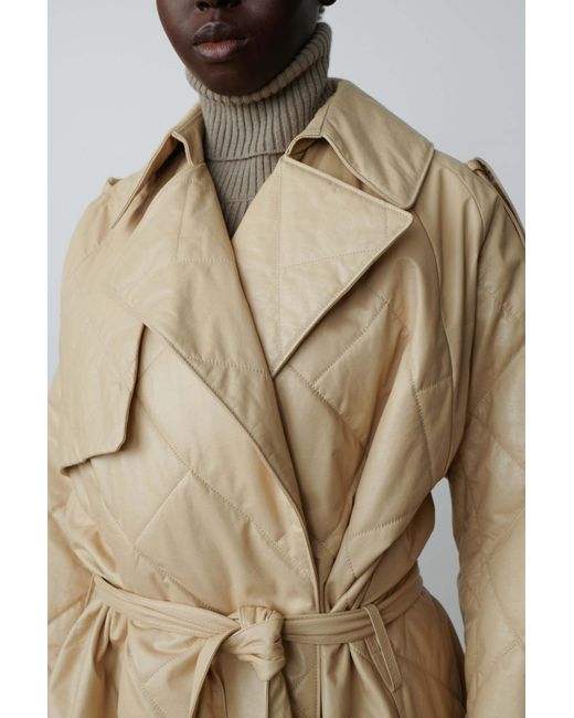 The Row Natural Quilted Windbreaker