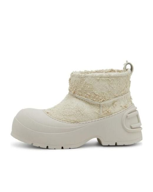 DIESEL Natural D-Donald Montone Boots for men