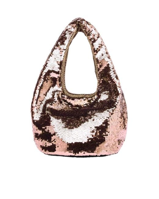 J.W. Anderson White Sequin Shopper