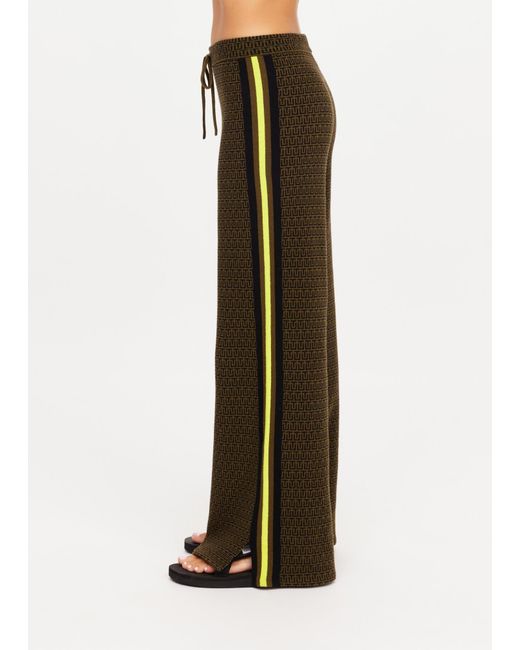The Upside Brown Castilla Juniper Drawstring Track Pants