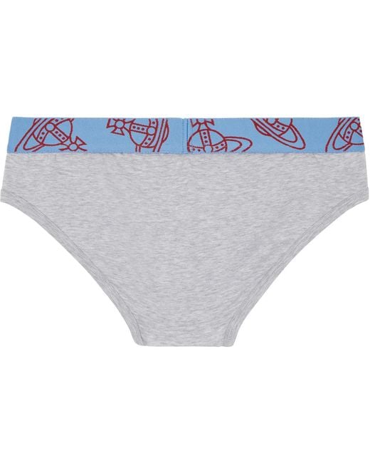 Vivienne Westwood Blue Two-Pack Of Briefs for men