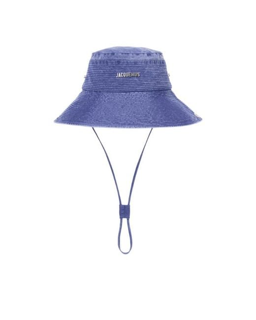 Jacquemus Blue Logo Hat